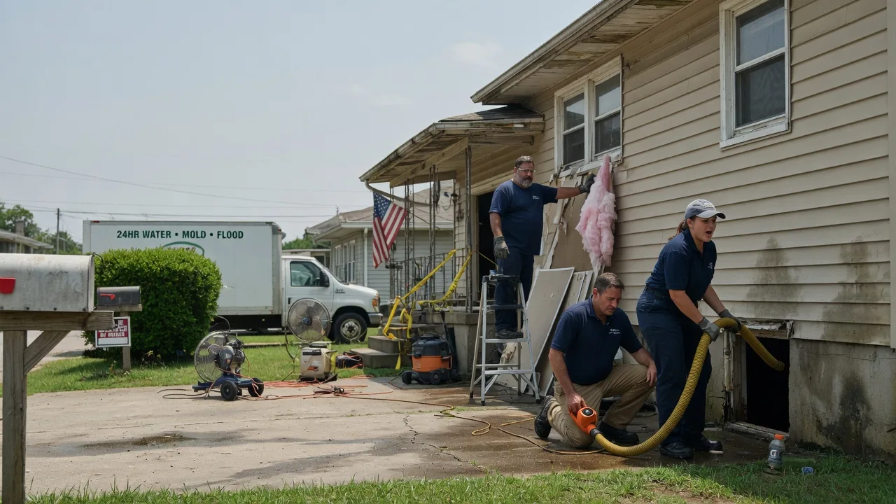 Water Damage Repair in Mcadoo, PA near me
